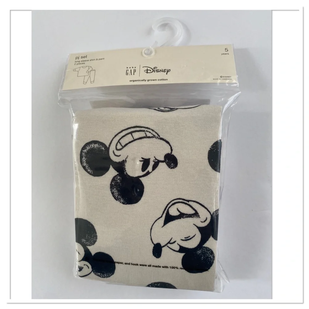 Disney baby Gap Pajama Set Mickey Mouse
